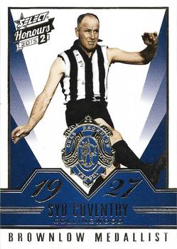 2015 Select AFL Honours Series 2 - Brownlow Gallery #BG53 Syd Coventry Front